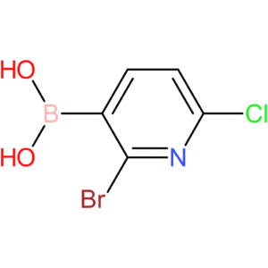 (2-bromo-6-chloropyridin-3-yl)boronic acid