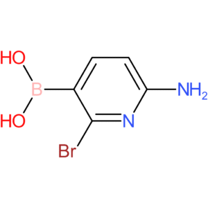 (6-amino-2-bromopyridin-3-yl)boronic acid