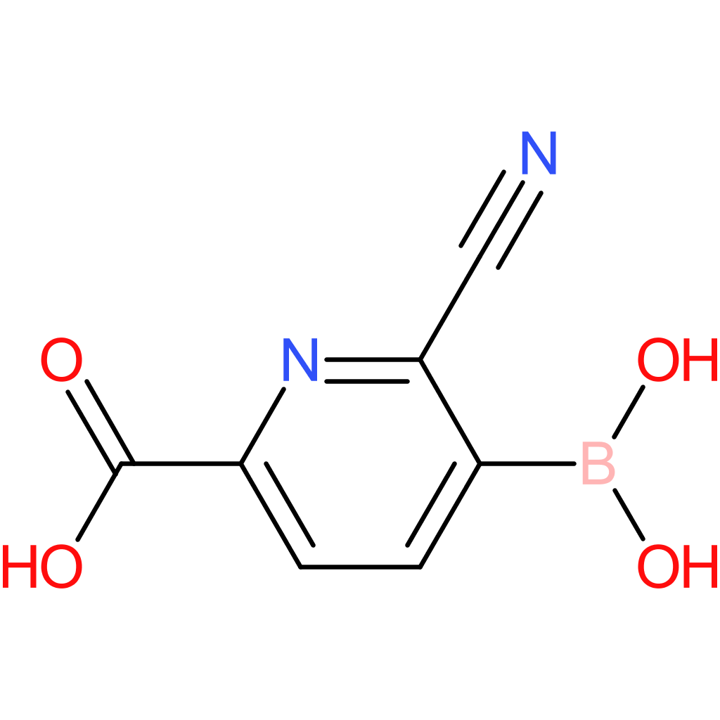5-borono-6-cyanopicolinic acid