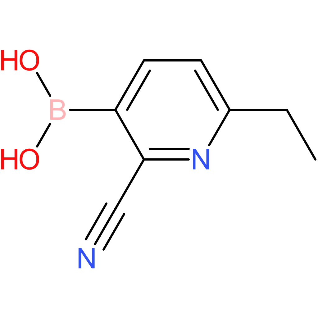 (2-cyano-6-ethylpyridin-3-yl)boronic acid