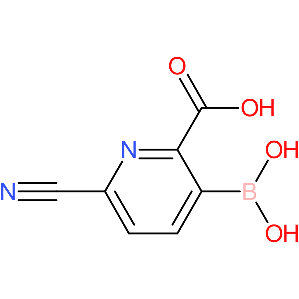 3-borono-6-cyanopicolinic acid