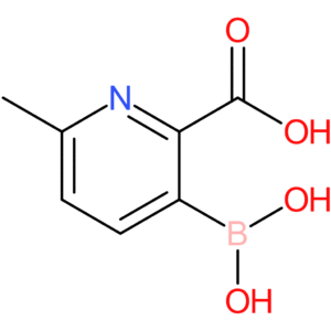 3-(dihydroxyboranyl)-6-methylpyridine-2-carboxylic acid