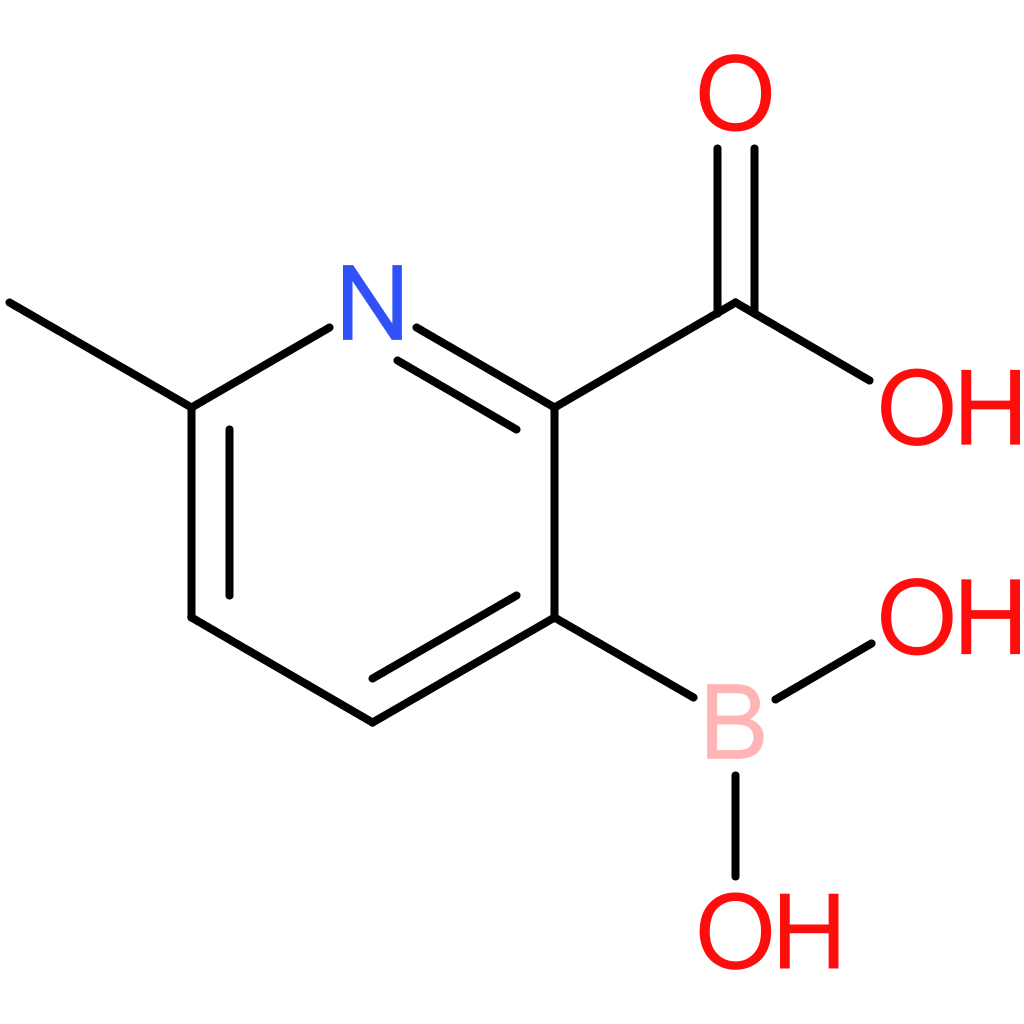 3-(dihydroxyboranyl)-6-methylpyridine-2-carboxylic acid