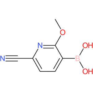 (6-cyano-2-methoxypyridin-3-yl)boronic acid