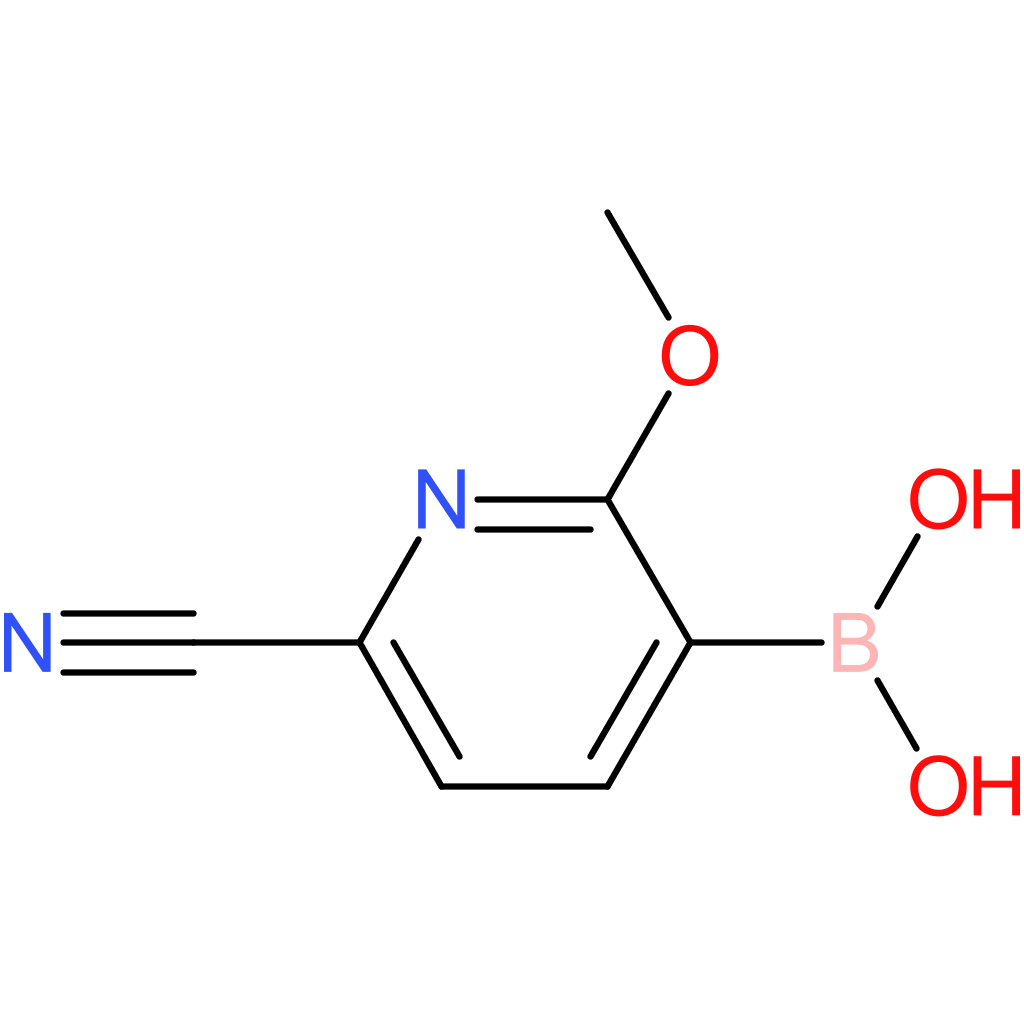 (6-cyano-2-methoxypyridin-3-yl)boronic acid