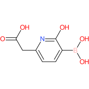 2-(5-borono-6-hydroxypyridin-2-yl)acetic acid
