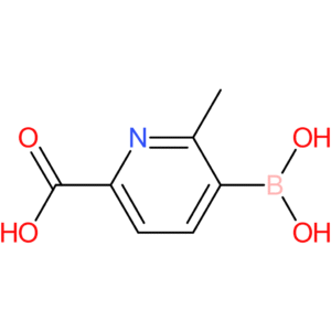 5-(dihydroxyboranyl)-6-methylpyridine-2-carboxylic acid