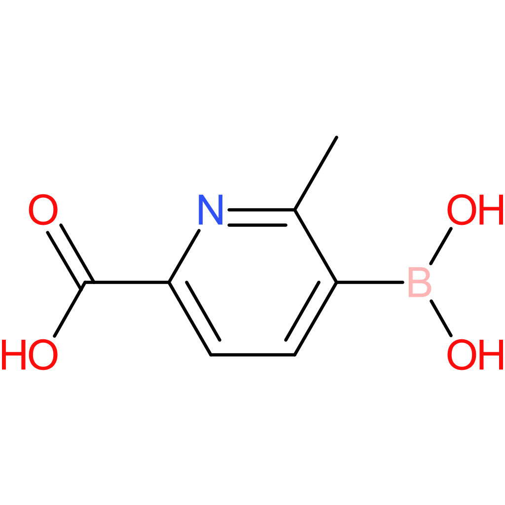 5-(dihydroxyboranyl)-6-methylpyridine-2-carboxylic acid