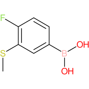 4-fluoro-3-(methylthio)phenylboronic acid