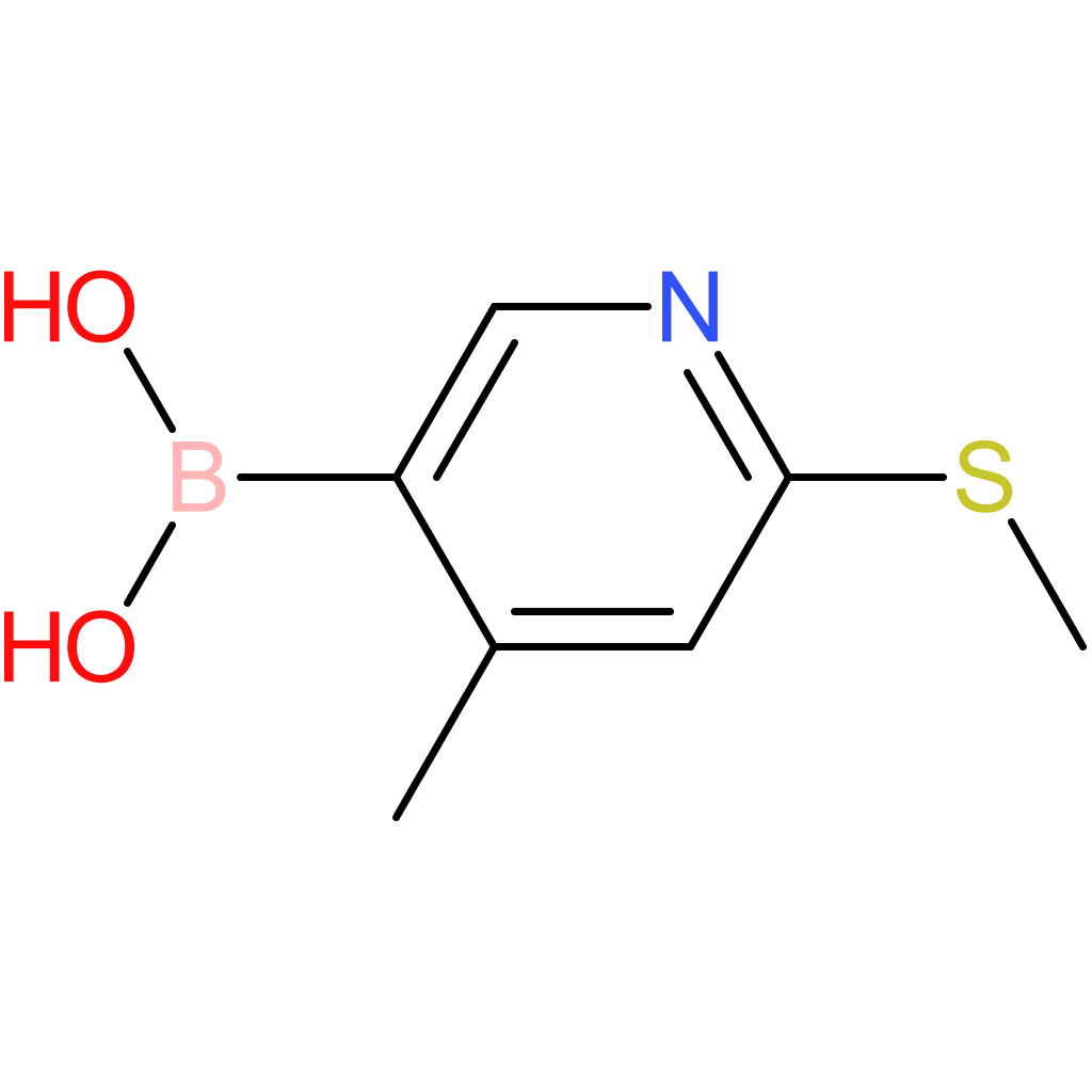 4-methyl-2-(methylthio)-5-pyridylboronic acid