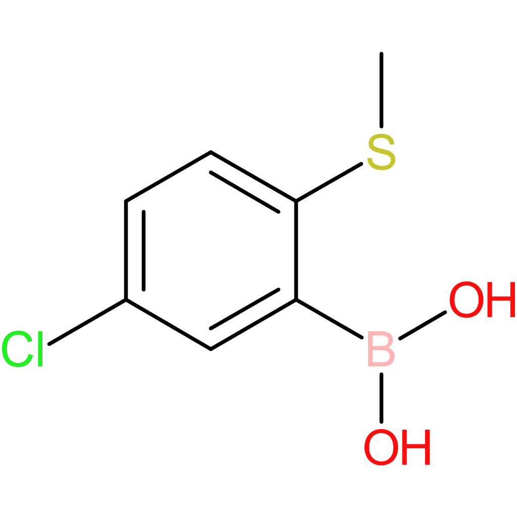 5-chloro-2-(methylsulfanyl)phenylboronic acid