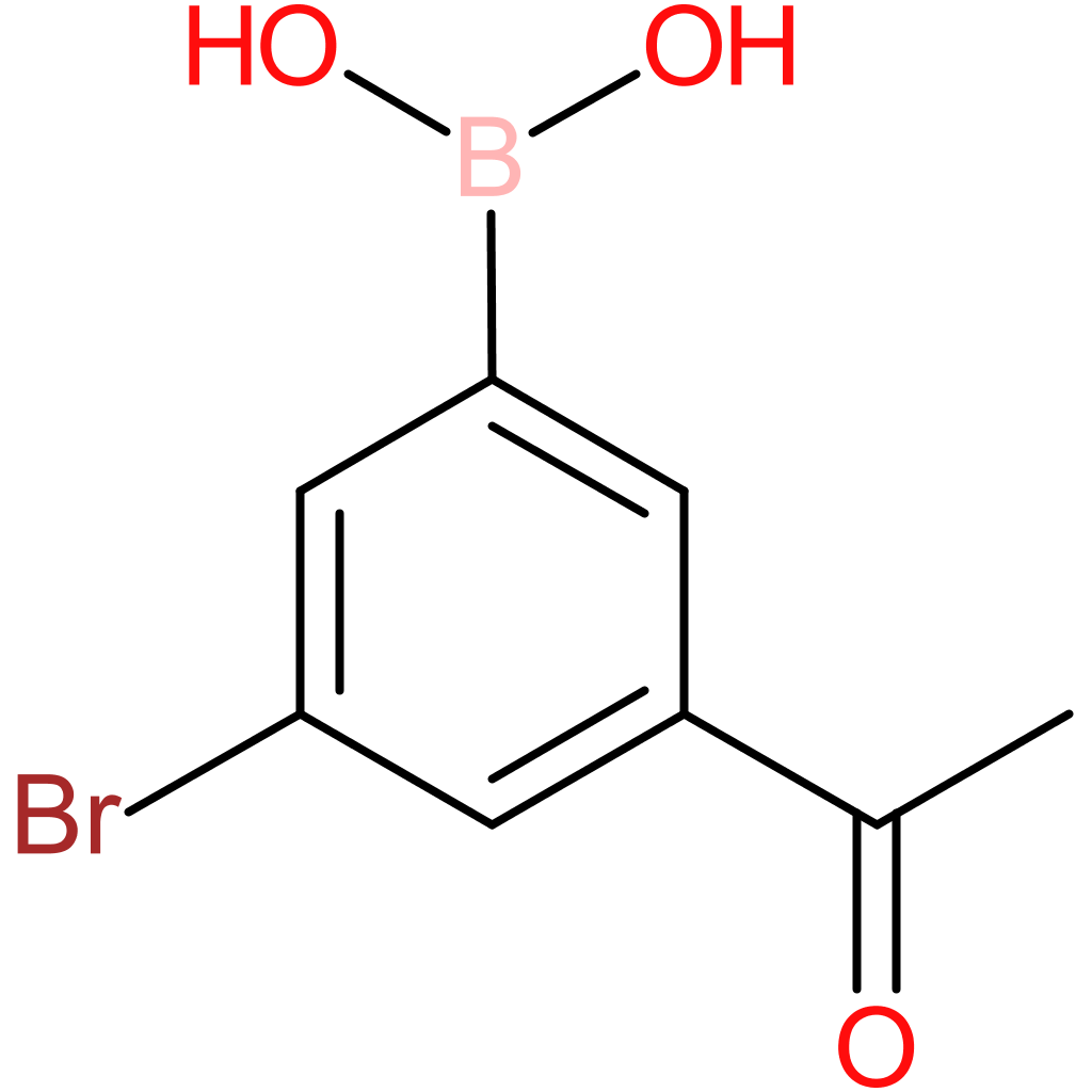 (3-acetyl-5-bromophenyl)boronic acid