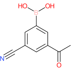 (3-acetyl-5-cyanophenyl)boronic acid