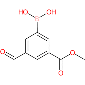 [3-formyl-5-(methoxycarbonyl)phenyl]boronic acid