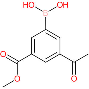 [3-acetyl-5-(methoxycarbonyl)phenyl]boronic acid