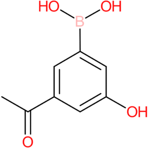 (3-acetyl-5-hydroxyphenyl)boronic acid