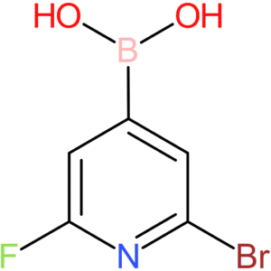 (2-bromo-6-fluoropyridin-4-yl)boronic acid