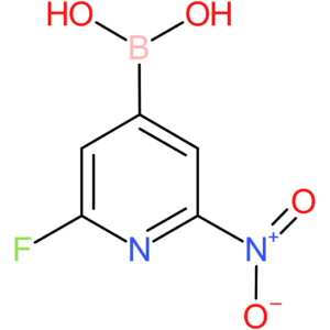 (2-fluoro-6-nitropyridin-4-yl)boronic acid