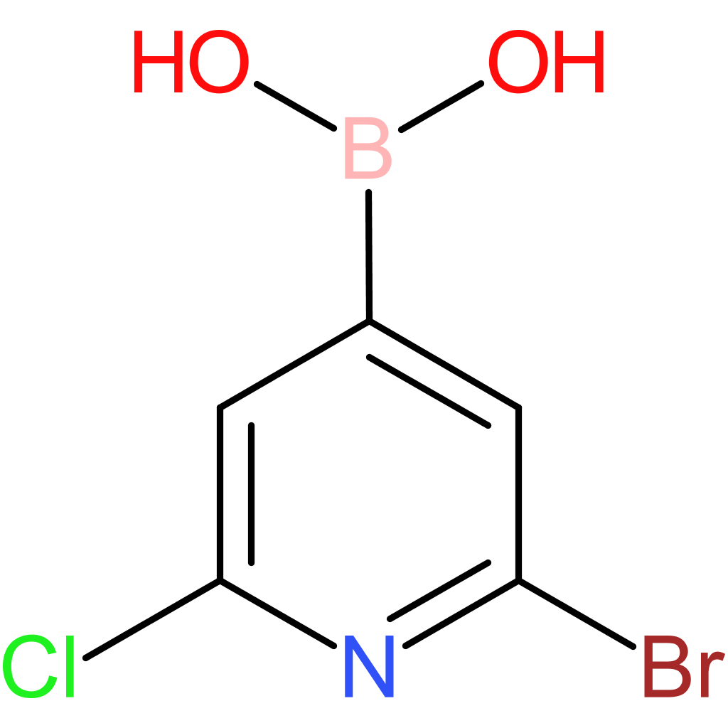 (2-bromo-6-chloropyridin-4-yl)boronic acid