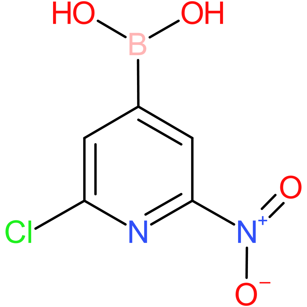 (2-chloro-6-nitropyridin-4-yl)boronic acid
