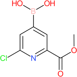 2-chloro-6-(methoxycarbonyl)pyridine-4-boronic acid