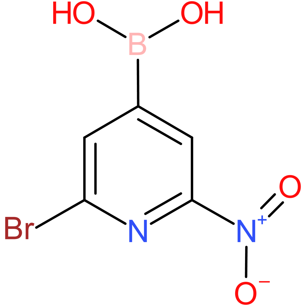 (2-bromo-6-nitropyridin-4-yl)boronic acid