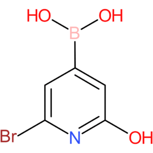 (2-bromo-6-hydroxypyridin-4-yl)boronic acid