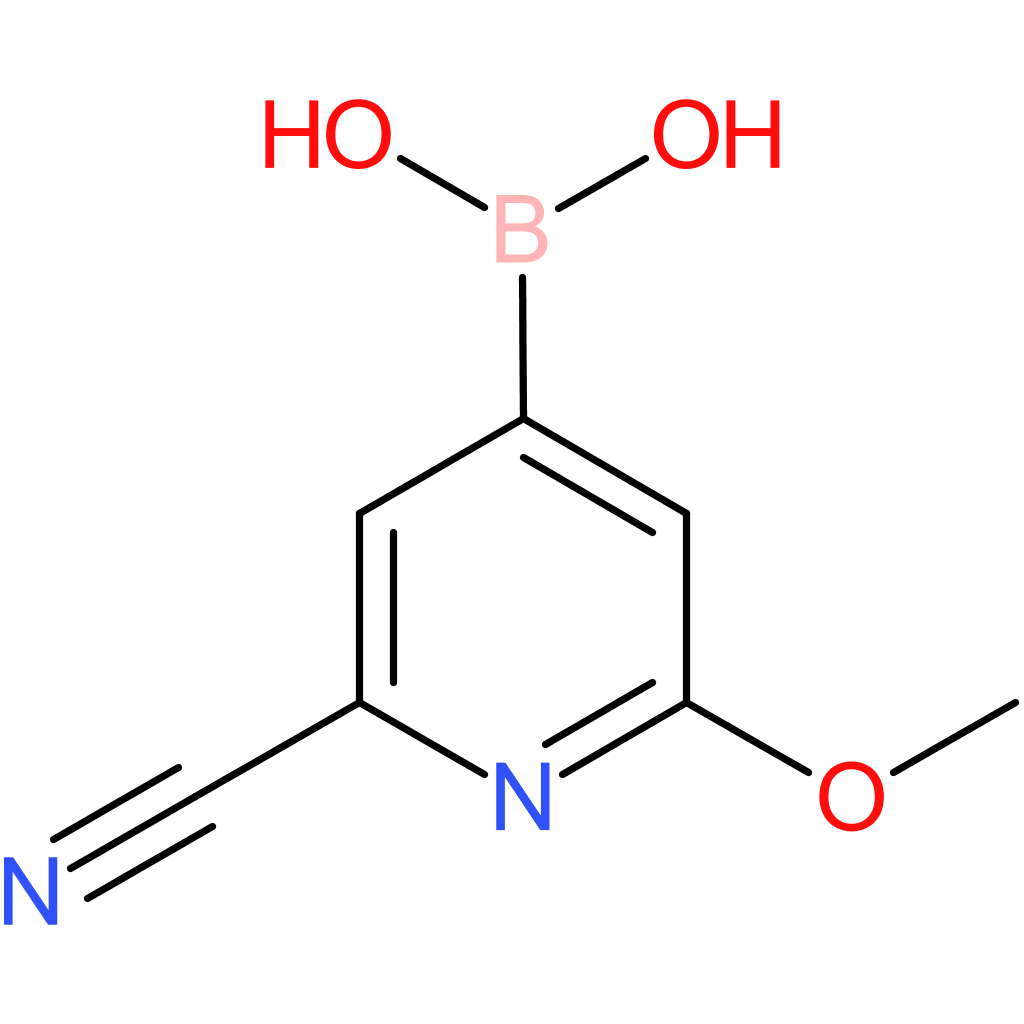 (2-cyano-6-methoxypyridin-4-yl)boronic acid