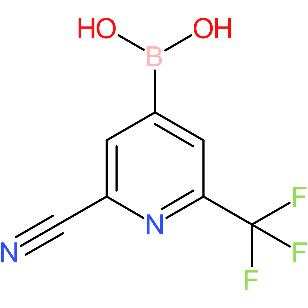 [2-cyano-6-(trifluoromethyl)pyridin-4-yl]boronic acid