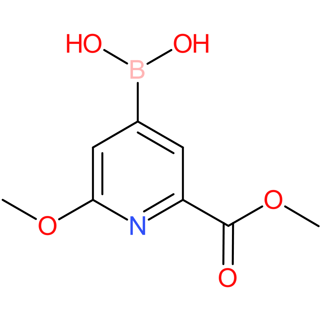 [2-(methoxycarbonyl)-6-methoxypyridin-4-yl]boronic acid