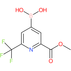 [2-(methoxycarbonyl)-6-(trifluoromethyl)pyridin-4-yl]boronic acid