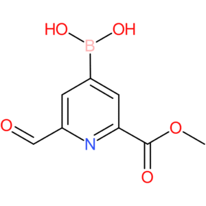 [2-formyl-6-(methoxycarbonyl)pyridin-4-yl]boronic acid