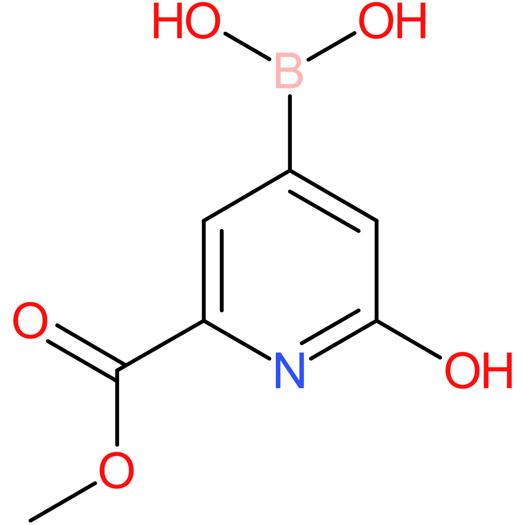 [2-hydroxy-6-(methoxycarbonyl)pyridin-4-yl]boronic acid