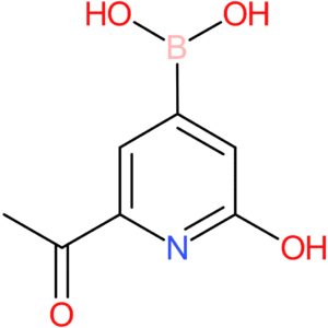 (2-acetyl-6-hydroxypyridin-4-yl)boronic acid