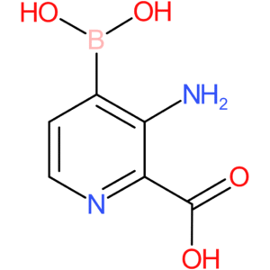 3-amino-2-carboxypyridine-4-boronic acid