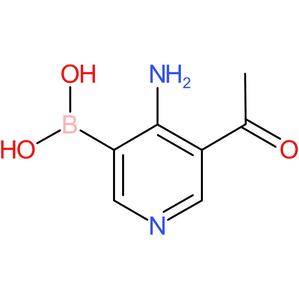 (5-acetyl-4-aminopyridin-3-yl)boronic acid