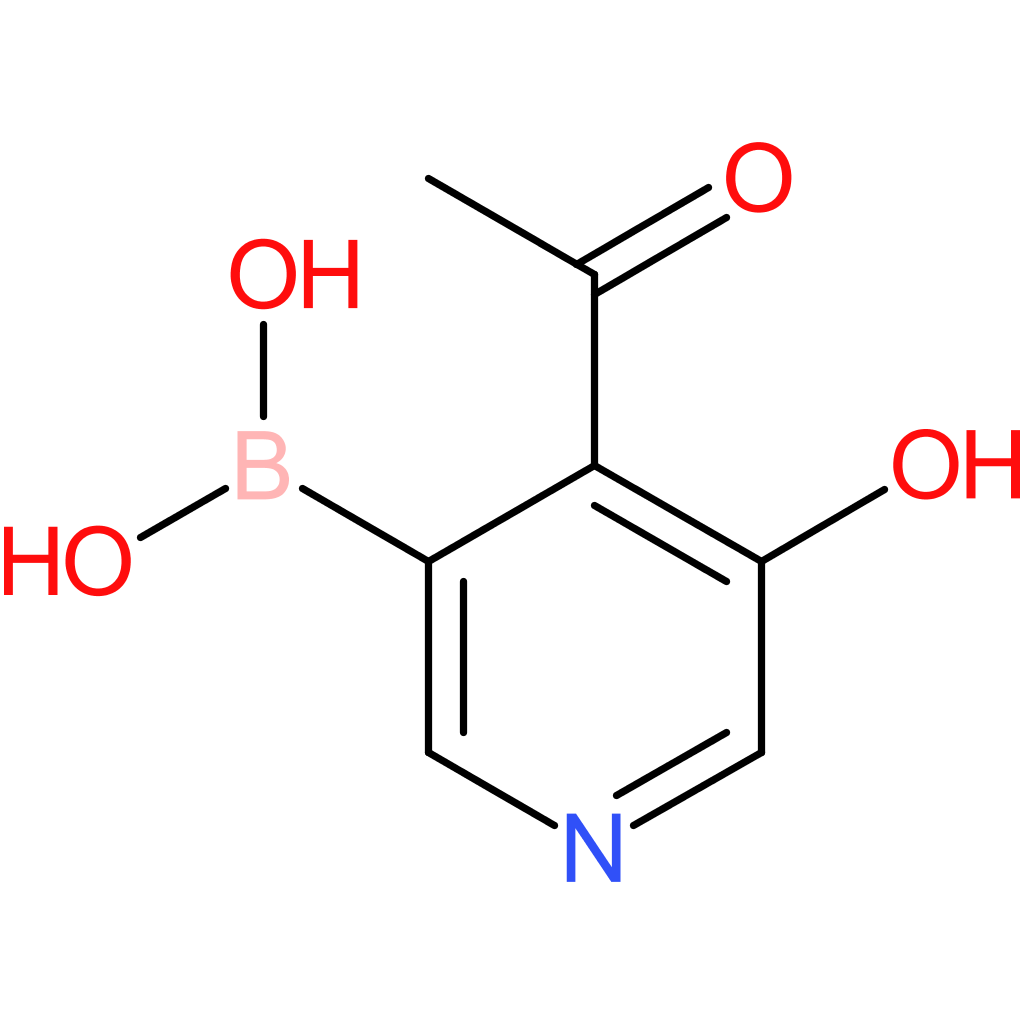 (4-acetyl-5-hydroxypyridin-3-yl)boronic acid