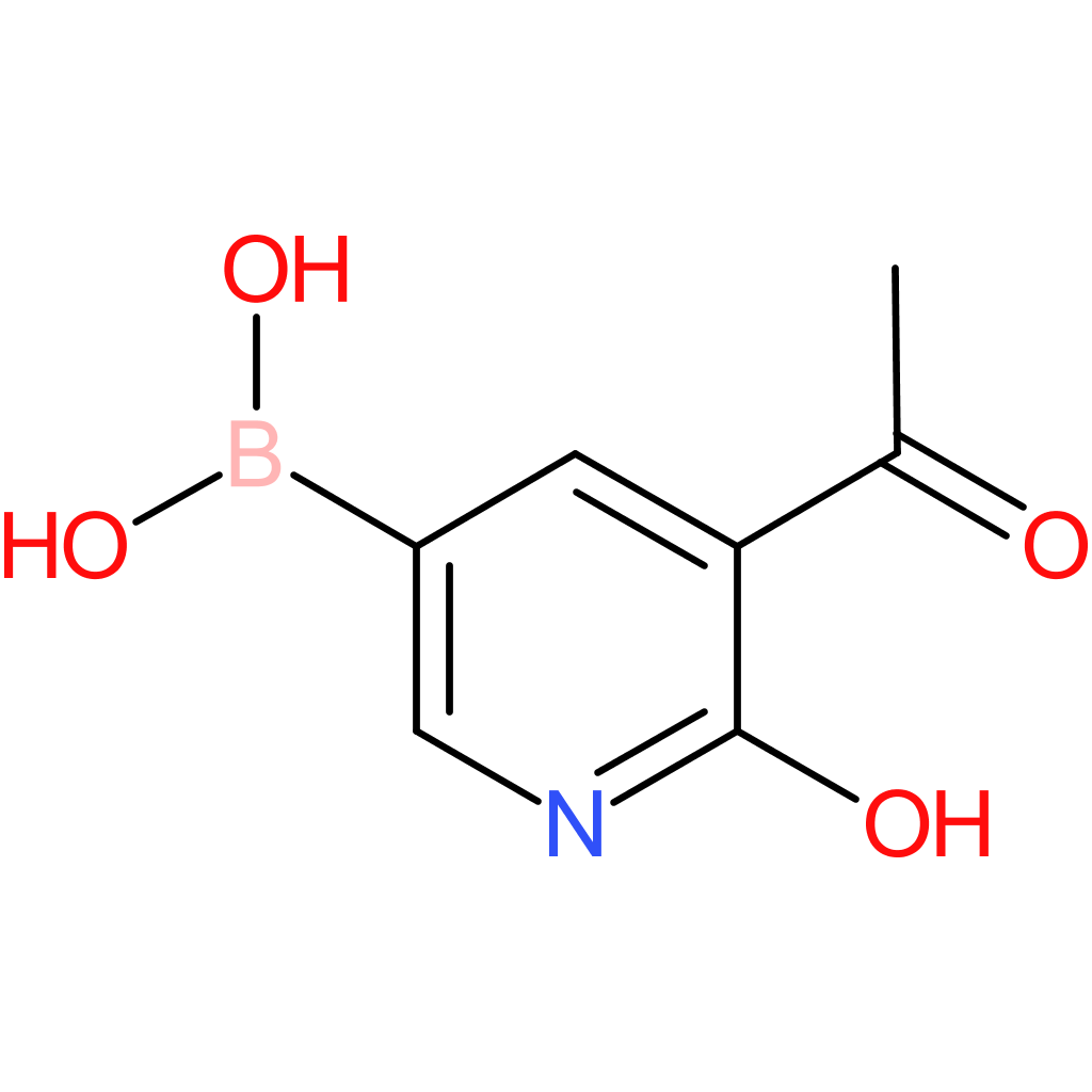 (5-acetyl-6-hydroxypyridin-3-yl)boronic acid