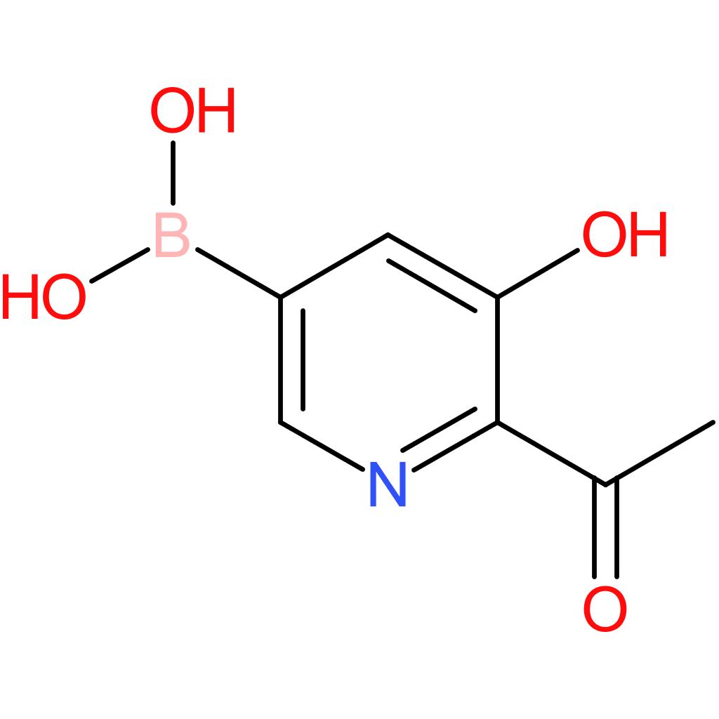 (6-acetyl-5-hydroxypyridin-3-yl)boronic acid
