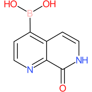 1,7-naphthyridin-8(7h)-one-4-boronic acid