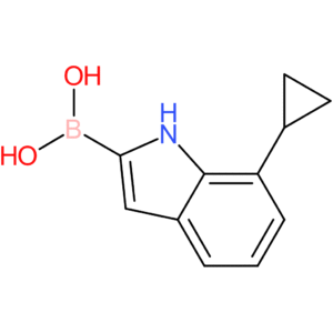 (7-cyclopropyl-1h-indol-2-yl)boronic acid