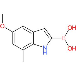 (5-methoxy-7-methyl-1h-indol-2-yl)boronic acid