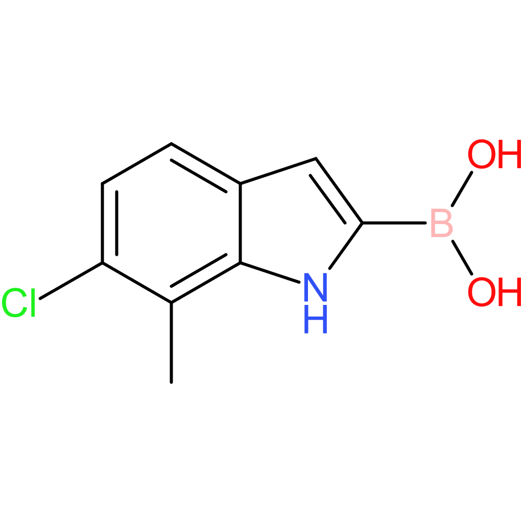 (6-chloro-7-methyl-1h-indol-2-yl)boronic acid