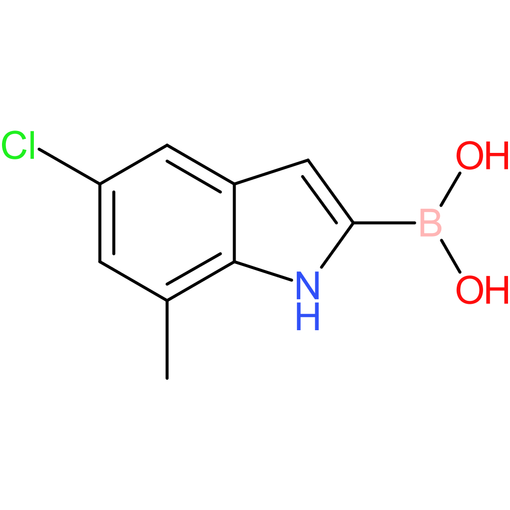 (5-chloro-7-methyl-1h-indol-2-yl)boronic acid