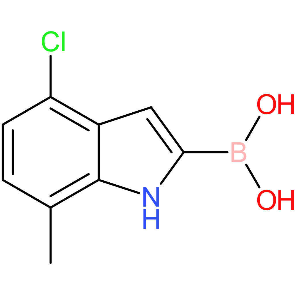 (4-chloro-7-methyl-1h-indol-2-yl)boronic acid