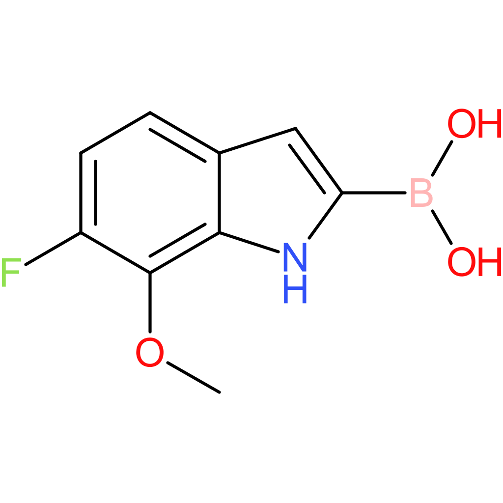 (6-fluoro-7-methoxy-1h-indol-2-yl)boronic acid