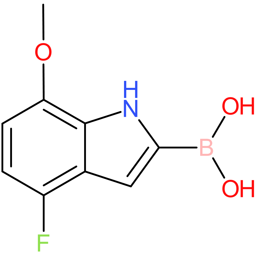 (4-fluoro-7-methoxy-1h-indol-2-yl)boronic acid