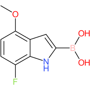 (7-fluoro-4-methoxy-1h-indol-2-yl)boronic acid