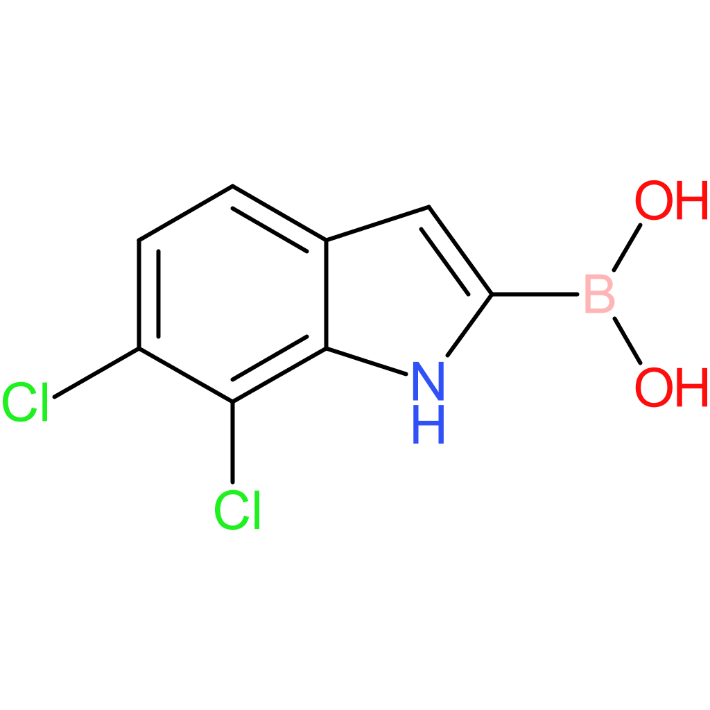 (6,7-dichloro-1h-indol-2-yl)boronic acid