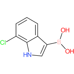 (7-chloro-1h-indol-3-yl)boronic acid
